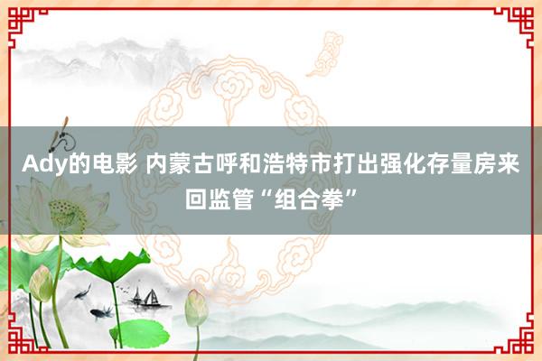 Ady的电影 内蒙古呼和浩特市打出强化存量房来回监管“组合拳”