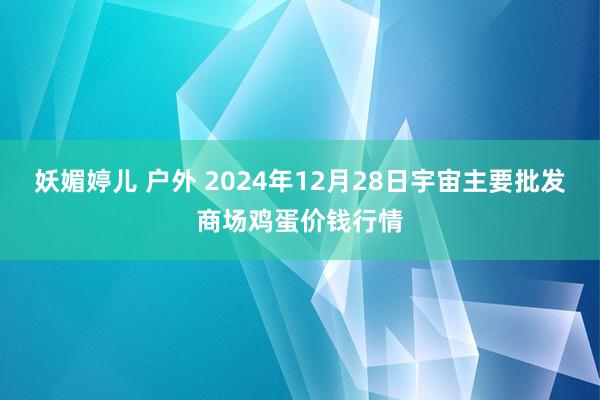 妖媚婷儿 户外 2024年12月28日宇宙主要批发商场鸡蛋价钱行情